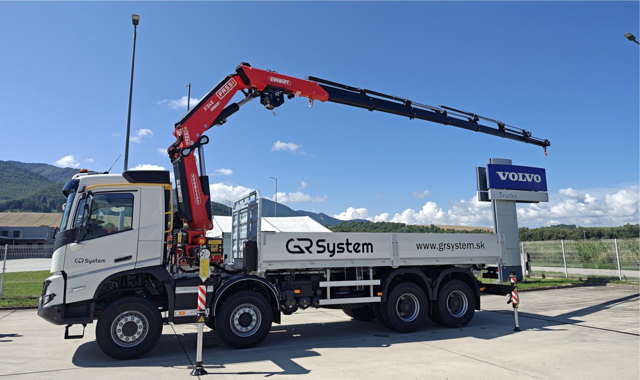 Volvo FMX D13 86R s rukou Fassi F345RB xe-dynamic